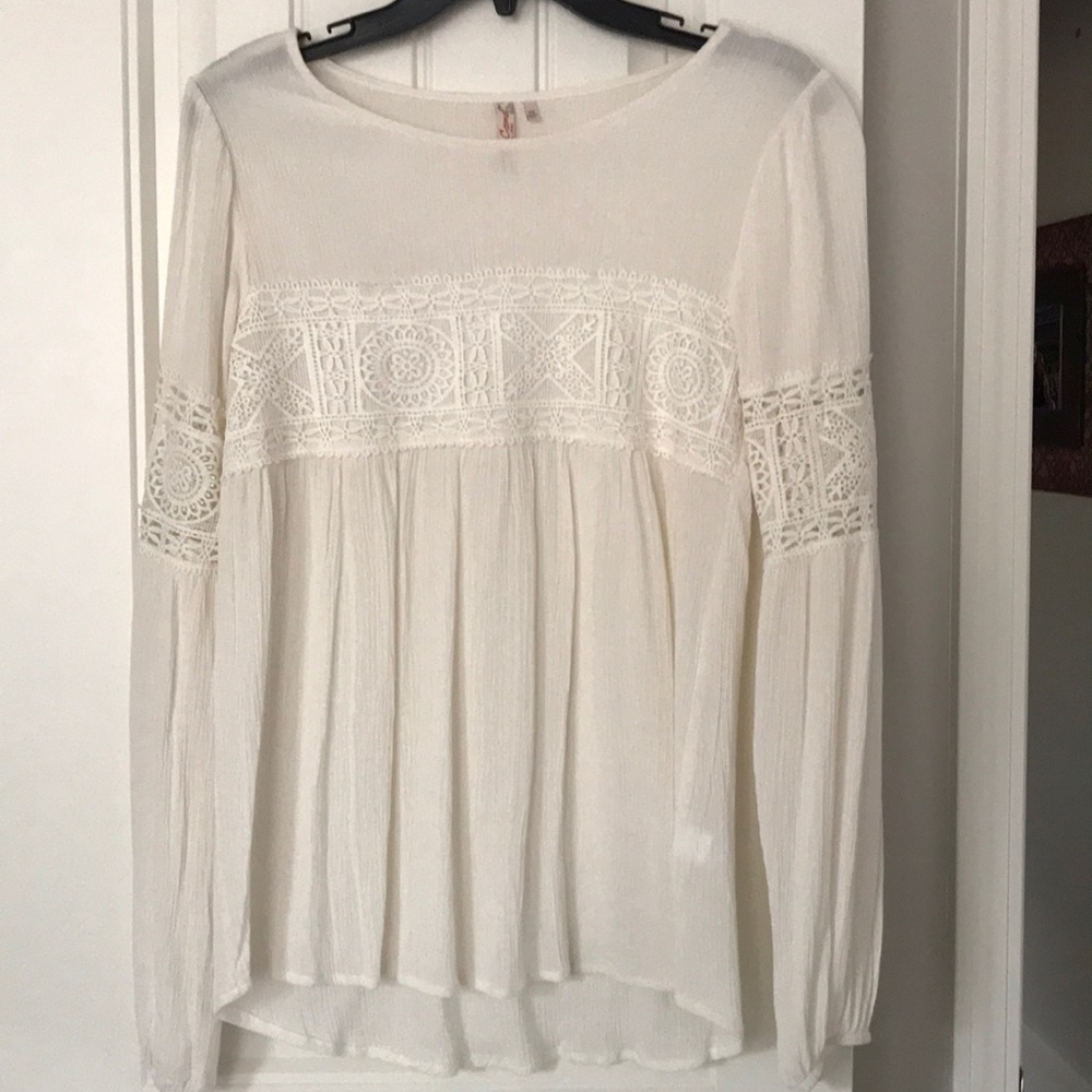 Cream Blouse